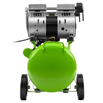 Компрессор безмаслянный малошумный Сибртех МБ 2000/50 58007, 2000 Вт, 50л, 300 л/мин купить в Урае