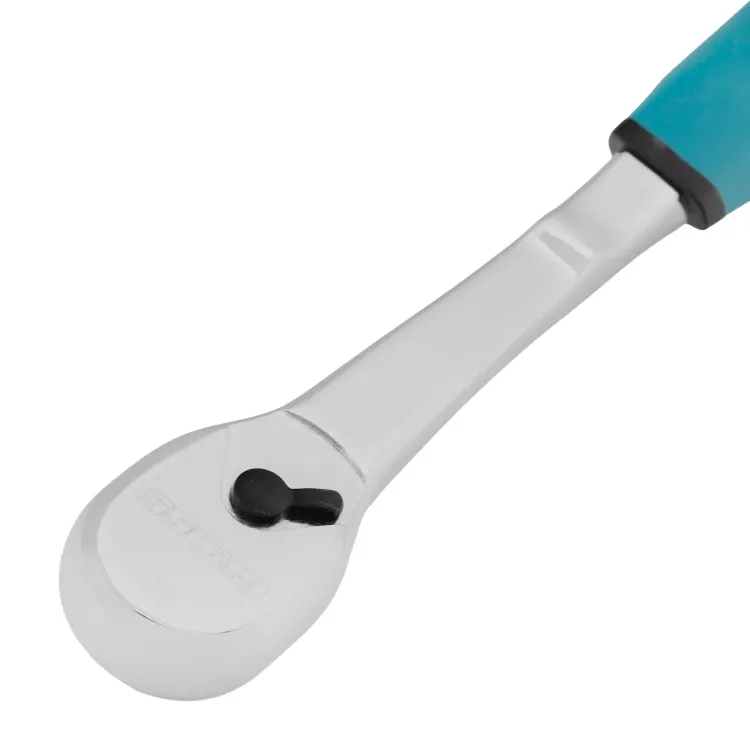Ключ-трещотка 3/8" Gross 14054, CrV, 90 зубьев, усиленный, хром купить в Урае