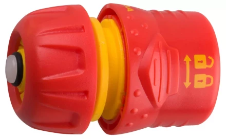 Соединитель GRINDA пластмассовый c автостопом и запирающим механизмом, 1/2&quot; 8-426331 купить в Урае