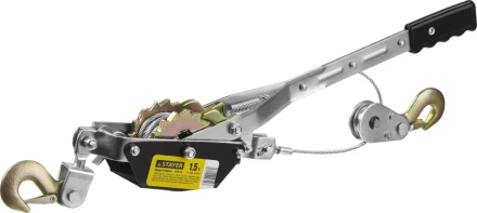 Лебедка STAYER &quot;MAXPull&quot; рычажная, тросовая, 1,5т/2,4м 880240 купить в Урае