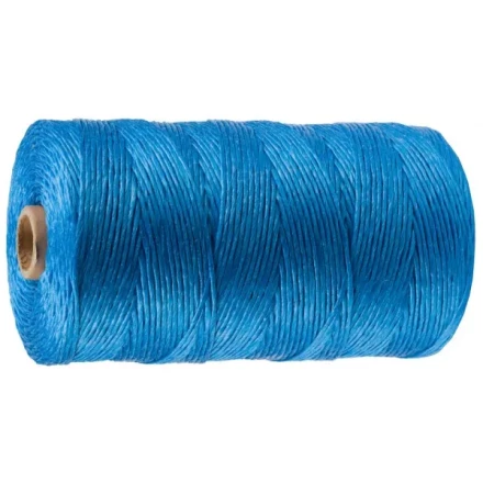 Шпагат STAYER многоцелевой полипропиленовый, d=1,5 мм, синий, 500 м, 32 кгс, 0,8 ктекс 50075-500 купить в Урае