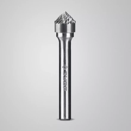 Зубр Твердосплавная борфреза K - зенкер с вершиной 90°, 10 х 5 мм (28809-10-5) купить в Урае