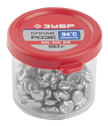 Сплавы РОЗЕ (Sn25Pb25Bi50) серия Без серии купить в Урае