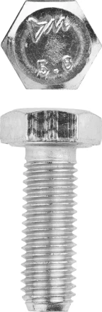 Болт ЗУБР &quot;МАСТЕР&quot; с шестигранной головкой, ГОСТ 7798-70, класс прочности 5.8, оцинкованный, M12x35мм, 5кг 303080-12-035 купить в Урае