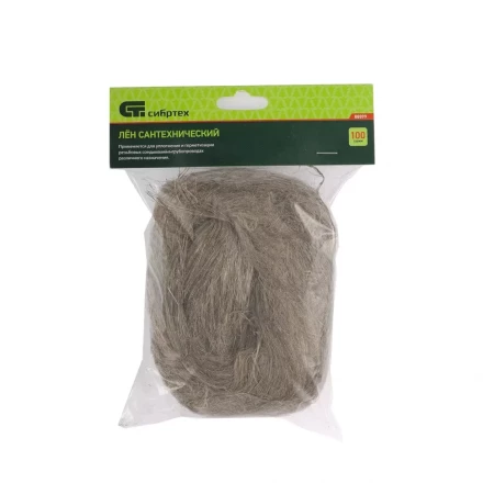 Лен сантехнический 100 г Сибртех 88899 купить в Урае