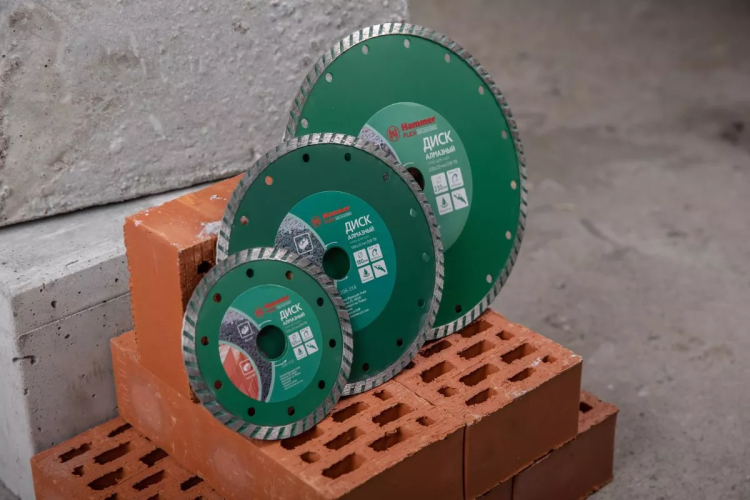 Круг алмазный HAMMER (206-115 DB TB) Ф230х22мм универсальный купить в Урае