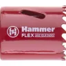 Коронка биметаллическая HAMMER Ф38х38мм 5/8" BiMETALL (224-008) купить в Урае