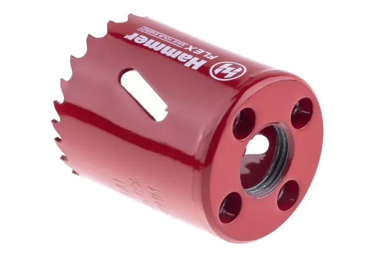 Коронка биметаллическая HAMMER Ф38х38мм 5/8" BiMETALL (224-008) купить в Урае