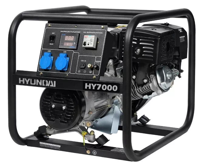 Бензогенератор Hyundai HY 7000 купить в Урае