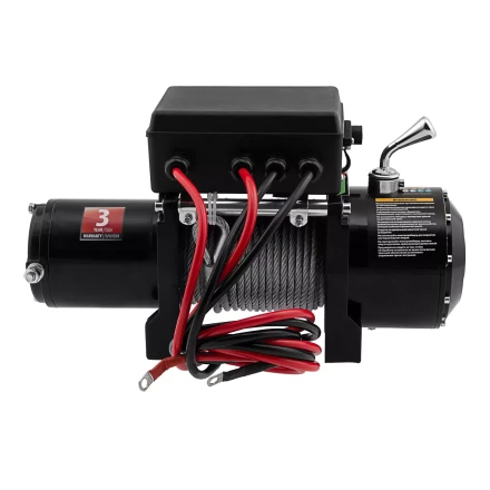 Лебедка автомобильная электрическая Denzel 52022 LB-2200, 2.2 т, 3.3 кВт, 12 В купить в Урае