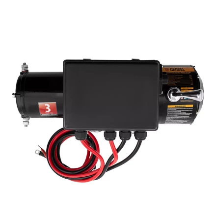 Лебедка автомобильная электрическая Denzel 52022 LB-2200, 2.2 т, 3.3 кВт, 12 В купить в Урае