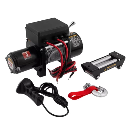 Лебедка автомобильная электрическая Denzel 52022 LB-2200, 2.2 т, 3.3 кВт, 12 В купить в Урае