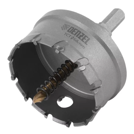 Коронка по металлу твердосплавная, 68 мм Denzel 724019 купить в Урае