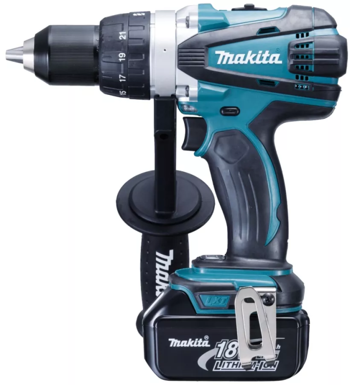 Дрель-шуруповерт аккумуляторная Makita DDF458RFE купить в Урае