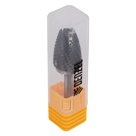 Борфреза по металлу твердосплавная Denzel, параболическая, тип-F, 16 мм 72046 купить в Урае