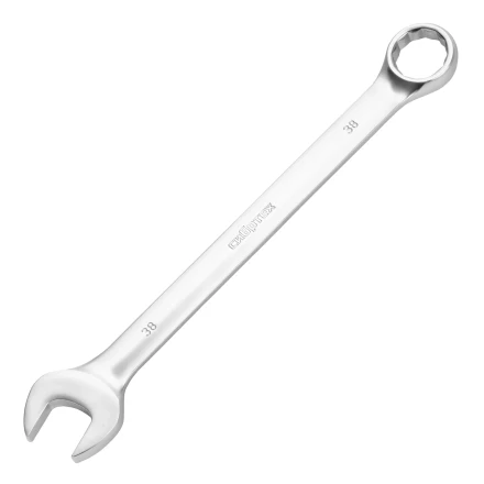 Ключ комбинированный 38мм, никелированный// Сибртех 14925 купить в Урае