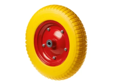 Колесо литое полиуретановое 360 мм PU 2400-16-1 (16 мм шариковый подшипник) 1046283 купить в Урае