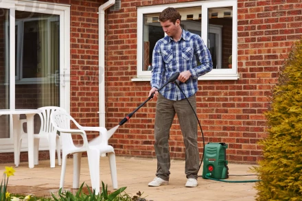 Минимойка-мойка высокого давления BOSCH AQT 35-12 Carwash-Set купить в Урае