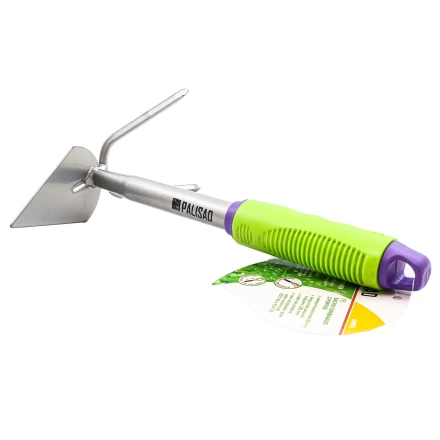 Мотыжка комбинированная 2-зубая Palisad, 85 х 190 х 275 мм, стальная, обрез. рукоятка, 630058 купить в Урае