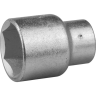 Головка торцовая НИЗ (1/2"), 40Х, шестигранная, оцинкованная, 24мм 2772-24 купить в Урае