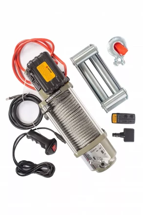 Лебедка автомобильная TOR ЛА SEC13000 г/п 5897 кг 28 м 24V 1004015 купить в Урае