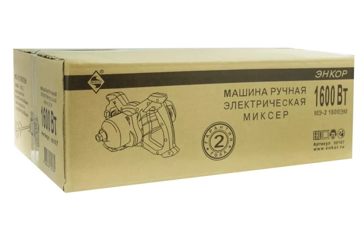 Миксер строительный МЭ-2 1600ЭМ Энкор 50107 купить в Урае