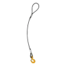 Строп канатный одноветвевой 1СК 2.5 т L=8 м с кч din 3.0 т опрессовка купить в Урае