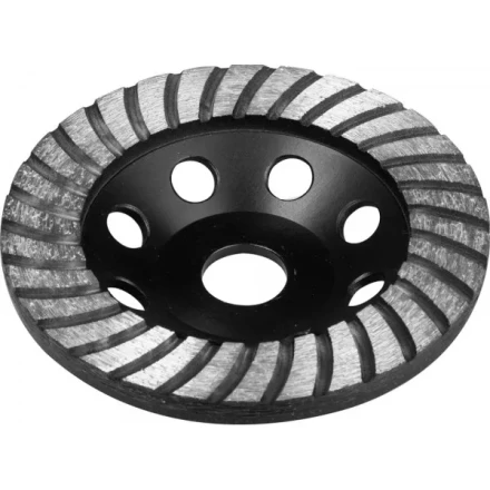 Чашка ЗУБР алмазная сегментированная, высота 22,2мм, 125мм 33371-125 купить в Урае