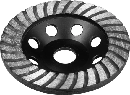 Чашка ЗУБР алмазная сегментированная, высота 22,2мм, 125мм 33371-125 купить в Урае