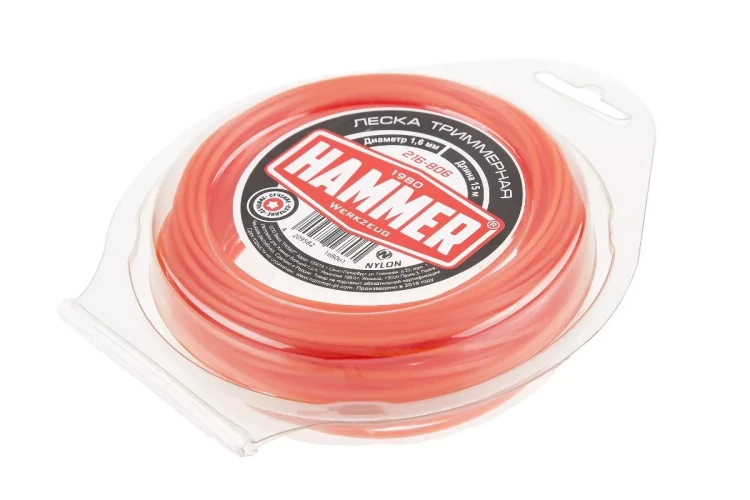 Леска для триммеров HAMMER 216-806 купить в Урае