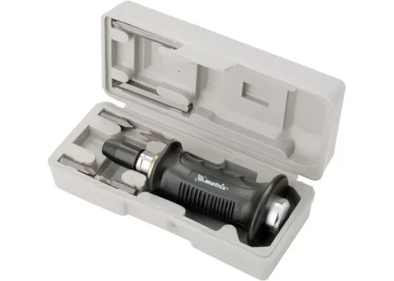 Отвертка ударно-поворотная 1/2&quot;, набор бит, 6 шт., черная ручка ПРОФИ, в пласт. боксе MATRIX 11561 купить в Урае