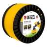 Леска для триммера витой квадрат, 2,4мм х 243м, на DIN катушке FLEX CORD// Denzel 96298 купить в Урае