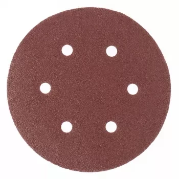 Круг абразивный на ворсовой подложке под липучку перфорированный P 180 150 мм 5 штук MATRIX 73843 купить в Урае