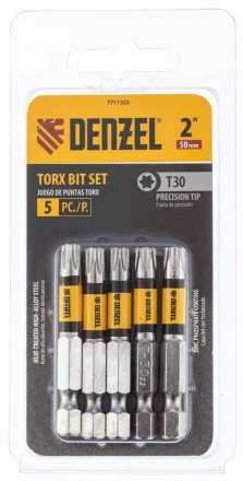 Бита T30x50, 5 шт. Denzel 7711323 купить в Урае