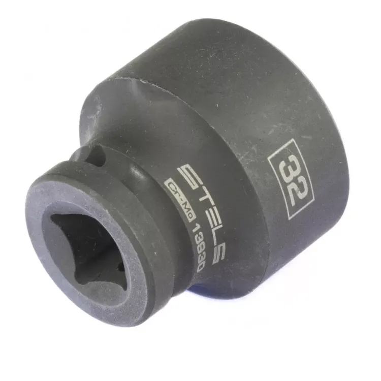Головка ударная шестигранная 32 мм 1/2" CrMo  Stels 13930 купить в Урае