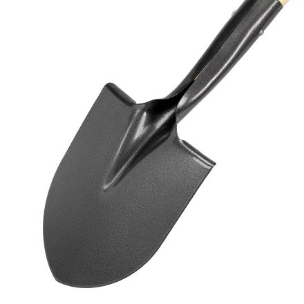 Лопата штыковая, 150х205х720 мм, деревянный лакированный черенок Palisad 61385 купить в Урае