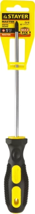 Отвертка STAYER "MASTER", двухкомпонентная рукоятка, магнитный наконечник, PH1x150мм 2510-1-15_z01 купить в Урае