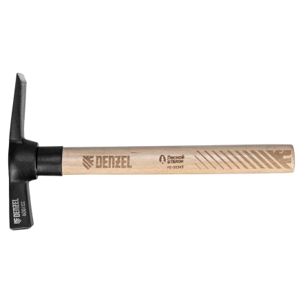 Молоток каменщика, 600 г Denzel , буковая рукоятка, EFP 10643 купить в Урае