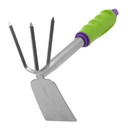 Мотыжка комбинированная 3-зубая Palisad, 85 х 190 х 275 мм, стальная, обрез. рукоятка, 630088 купить в Урае