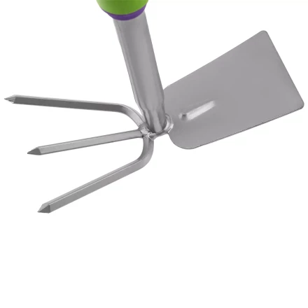 Мотыжка комбинированная 3-зубая Palisad, 85 х 190 х 275 мм, стальная, обрез. рукоятка, 630088 купить в Урае