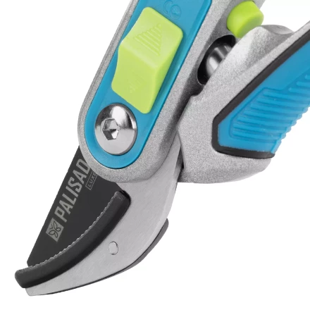 Секатор с наковальней Palisad, 215 мм, регулировка захвата, трехкомпонентные рукоятки, LUXE, 60461 купить в Урае