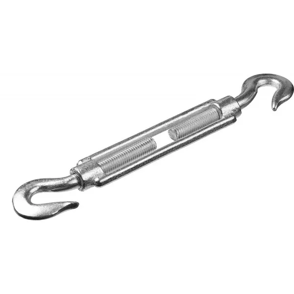Талреп DIN 1480, крюк-крюк, оцинкованный, М16, 2 шт, STAYER Master 30525-16 30525-16 купить в Урае
