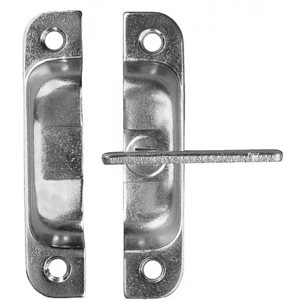 Завертка форточная &quot;ЗФ2&quot;, покрытие белый цинк 37711 купить в Урае