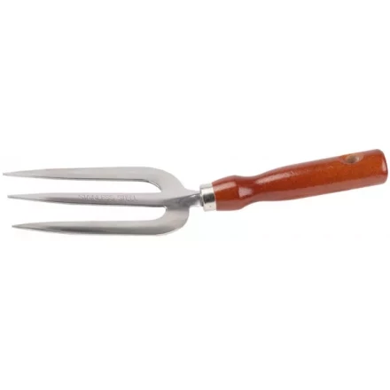 Вилка GRINDA посадочная из нержавеющей стали с деревянной ручкой, 280 мм 8-421119_z01 купить в Урае