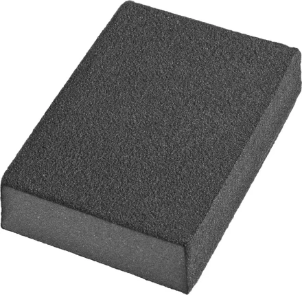 Губки шлифовальные DEXX четырехсторонняя, AL2O3 средняя жесткость, Р320, 100х68х26мм 35637-320 купить в Урае