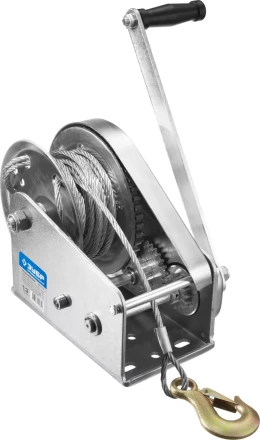 Лебедка ручная барабанная ЗУБР &quot;ПРОФЕССИОНАЛ&quot;, подъемная, тросовая, 1.3т, 8м 43117-1.3 купить в Урае