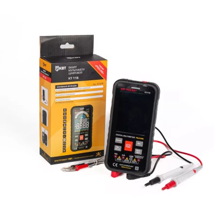 Мультиметр цифровой КВТ SMART KT 116 (87248) купить в Урае