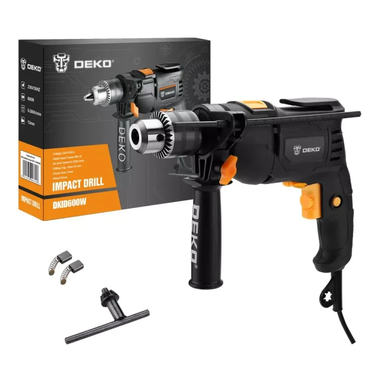 Дрель ударная DEKO DKID600W, 063-4154 купить в Урае