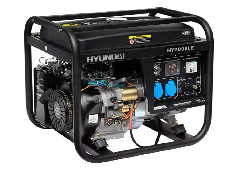 Бензогенератор Hyundai HY 7000LE купить в Урае