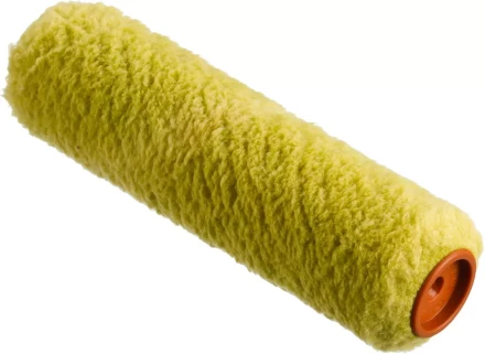 Ролик малярный сменный ЗУБР &quot;ОПТИМА -СИНТЕКС&quot;, все виды ЛКМ, для неровных поверхностей, полиэстр, ворс 18 мм, бюгель 6 мм, 40х240мм 02515-24 купить в Урае